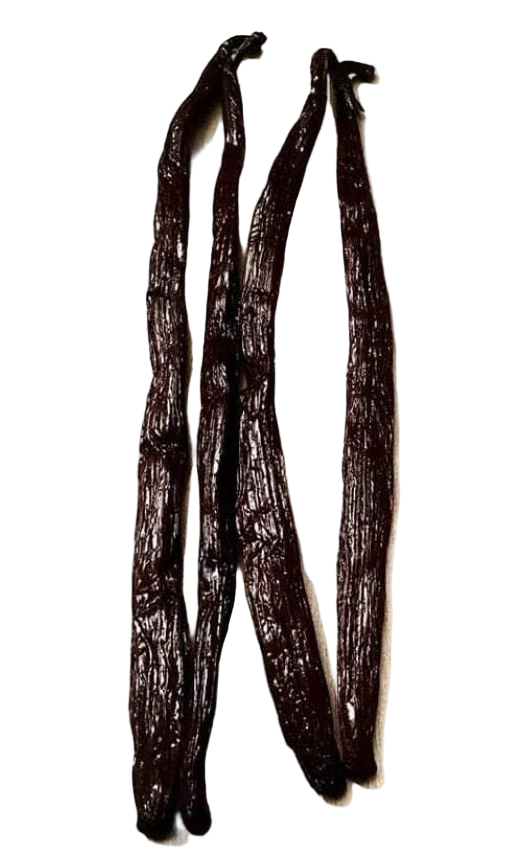 Gousses de Vanille Bourbon de Madagascar +21cm - Qualité supérieure - Tube de 5 gousses