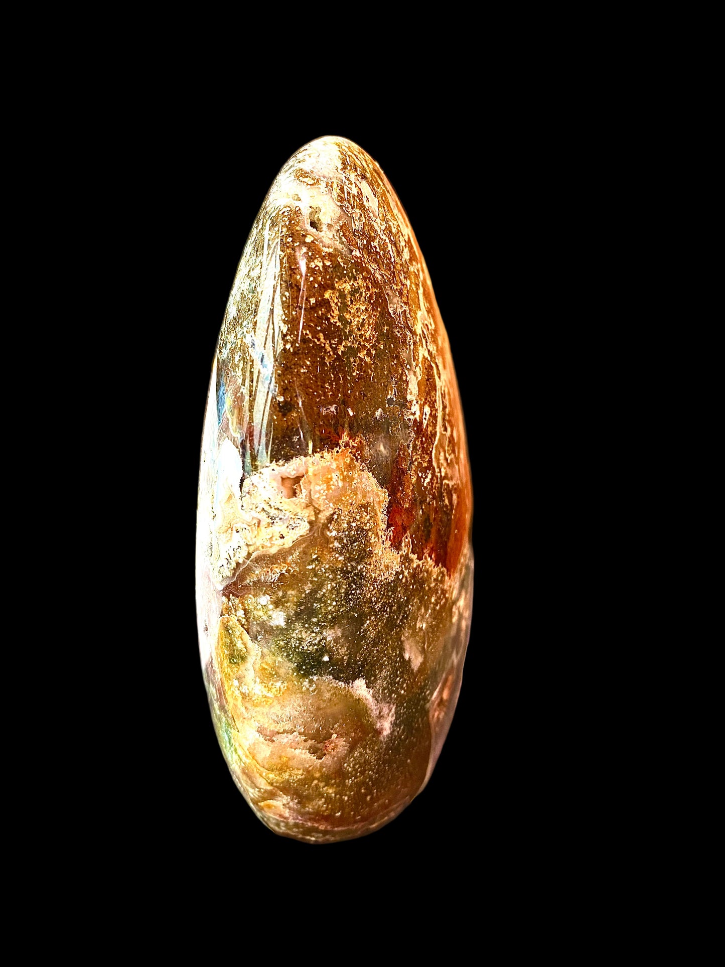 Jaspe Océanique Poli – Pièce Unique | Pierre de Calme & Harmonie